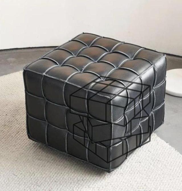 MATSU CHIC Rubik Cube — Stool, view 2