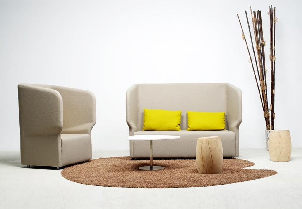 MATSU Wings Sofa - Privacy lounge seating with iconic high wings