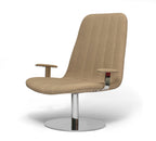 Plume Lounge Chair (Swivel Metal Base)