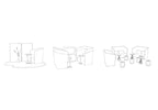 MATSU Wings Sofa - Privacy lounge seating with iconic high wings