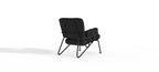Link Lounge Chair - Stylish Upholstered Design with Braided Straps and Powder-Coated Legs - MATSU Europe & Middle East