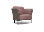 MATSU Collar Sofa - Elegant lounge seating with high collar design and refined gentleman style