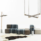 Nomad Mesh Yak-Leather Lamp - Lighting Up Exclusive Spaces - MATSU Europe & Middle East