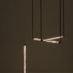 Nomad Mesh Yak-Leather Lamp - Lighting Up Exclusive Spaces - MATSU Europe & Middle East