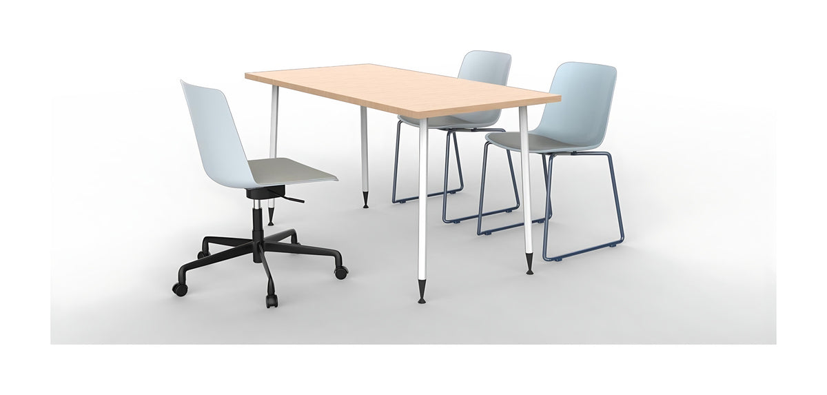 CHIC Faldo meeting and training table with chairs