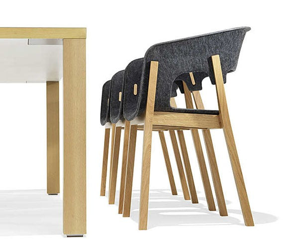 Njord Chair by MATSU, office and meeting chair – view 10