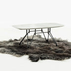 Nomad Camp Tea Table - sintered stone top - MATSU Europe & Middle East