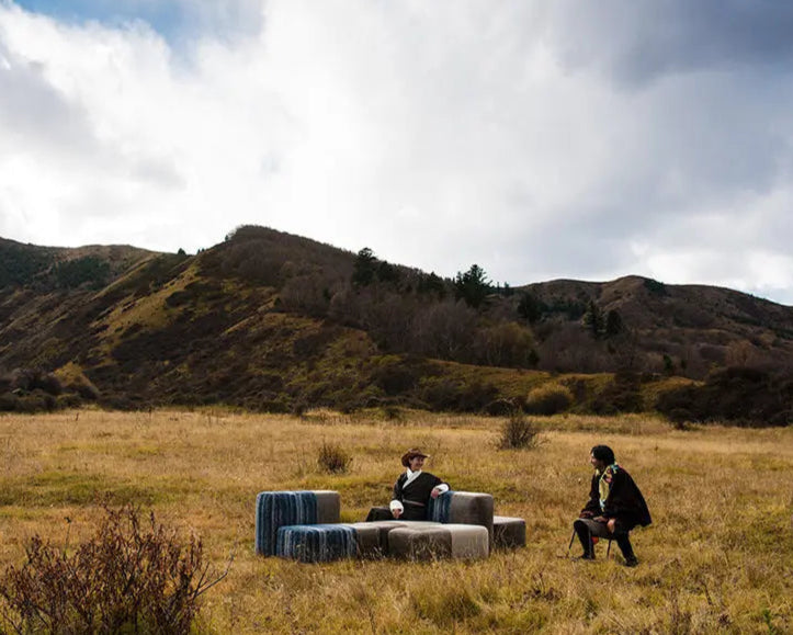 NOMAD Cubes Set - for Lounge Areas and Open Spaces - modular Seating - MATSU Europe & Middle East