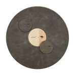 NOMAD Tea Table - Covered with Yak-Leather - MATSU Europe & Middle East