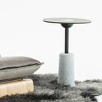 NOMAD Tea Table - Covered with Yak-Leather - MATSU Europe & Middle East