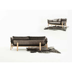 NOMAD YAK SOFA - YAK-Leather waxed and oiled (on STOCK) - MATSU Europe & Middle East