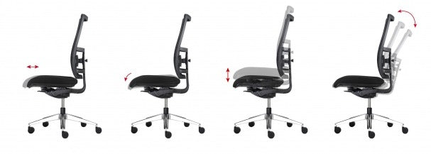 Papilio Office Chair by MATSU, office and meeting chair – view 27